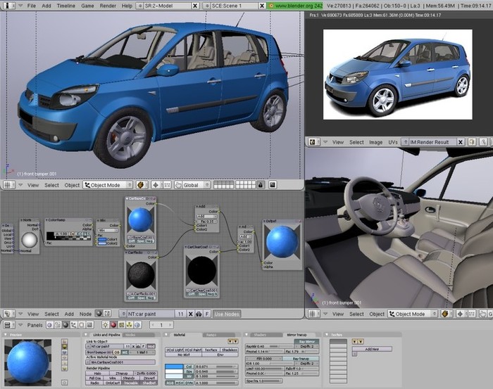 Blender 3D 3.6.5 instal the new version for android