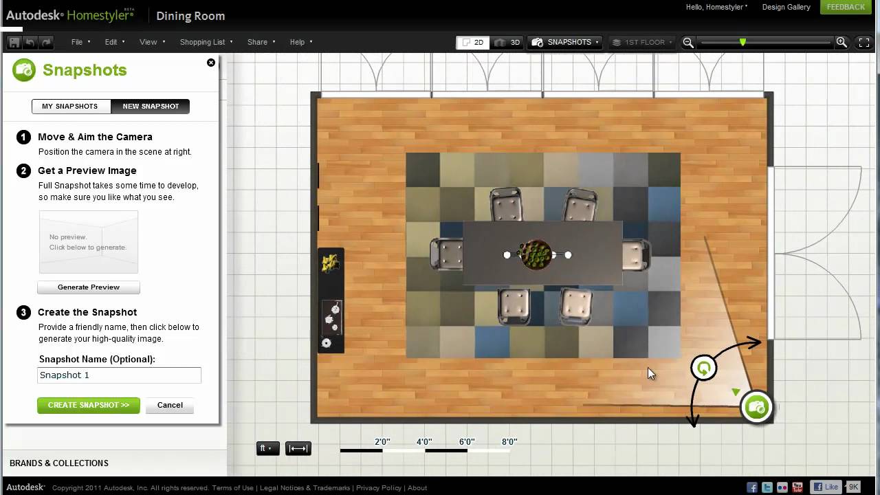 Descargar Gratis Autodesk Homestyler Create House Floor