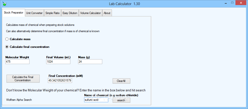 Lab Calculator Banana-soft