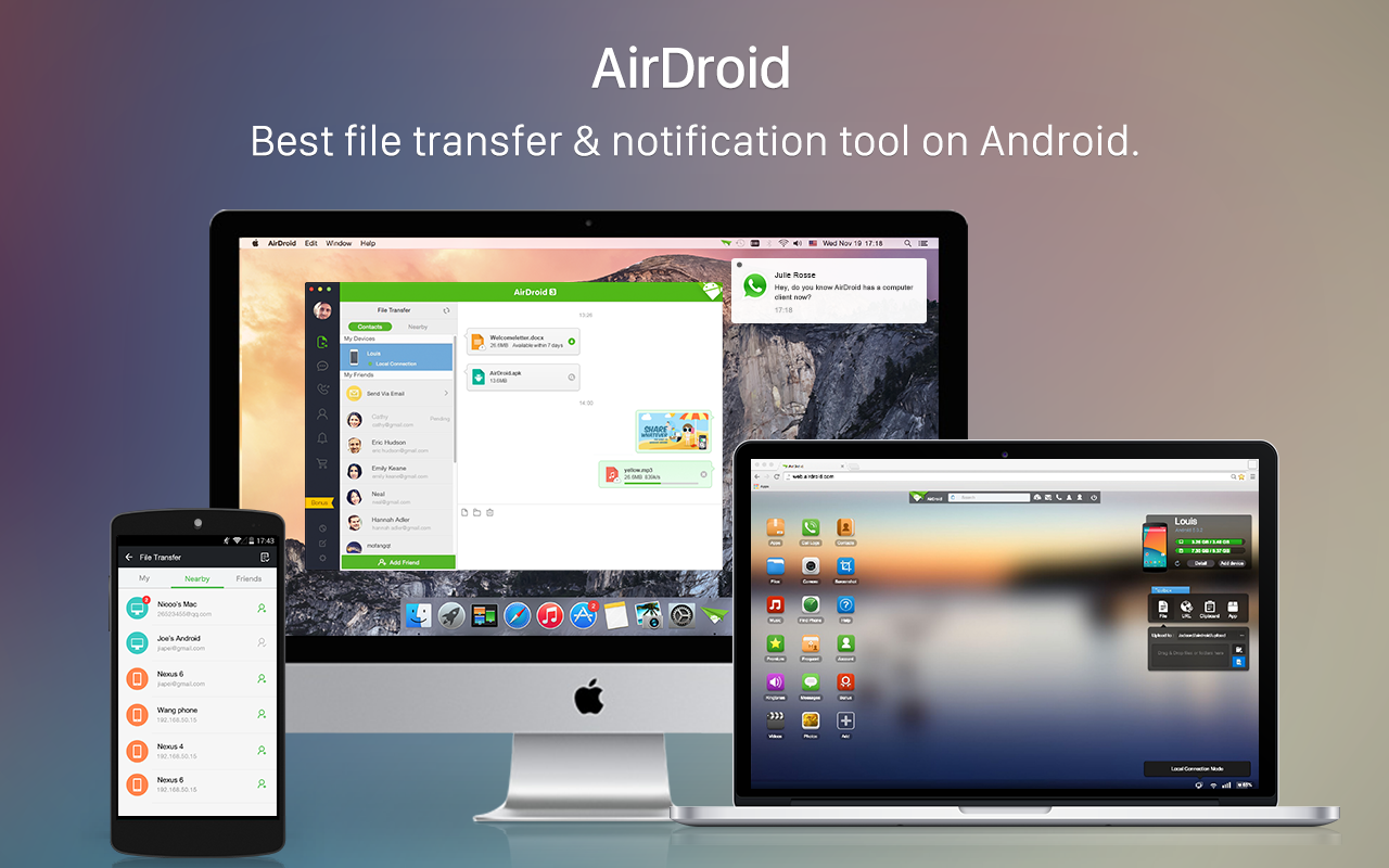 Airdroid banana-soft.com