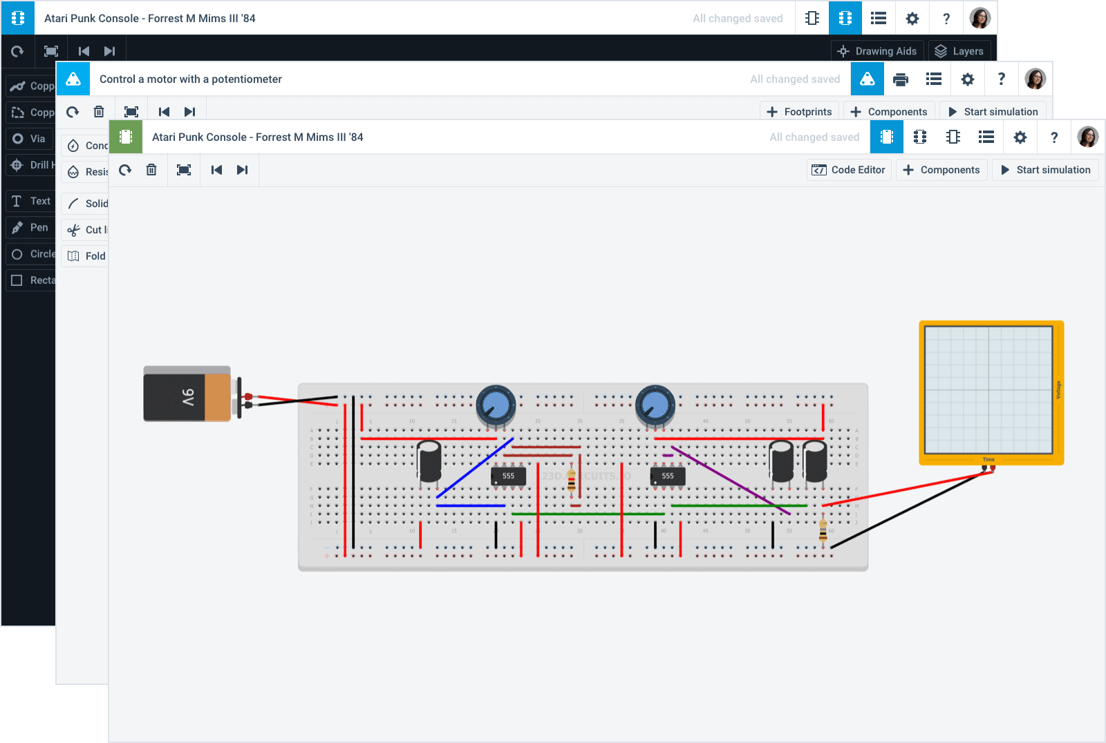 Autodesk Ciucuits 123D banana-soft.com