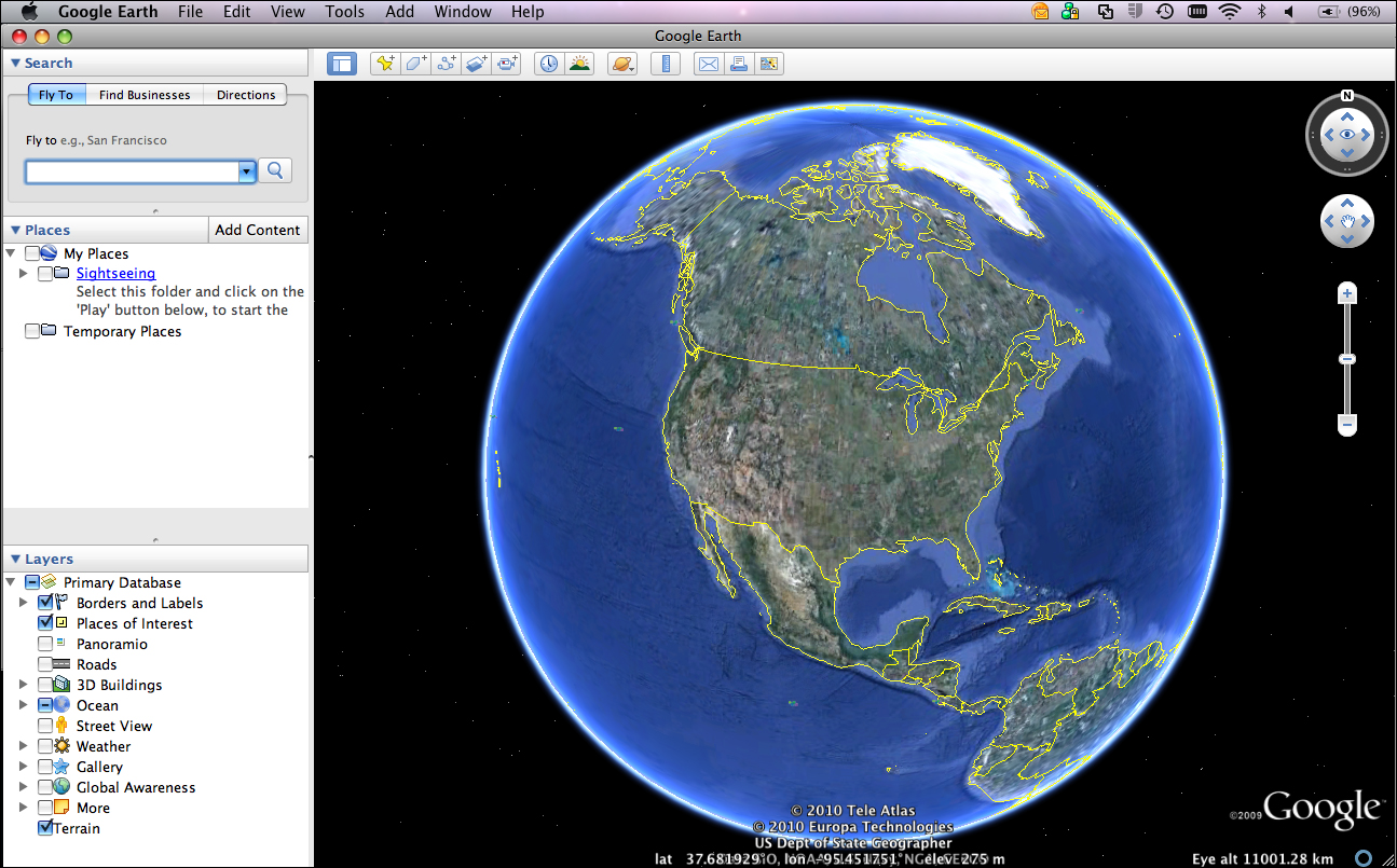 google earth off line