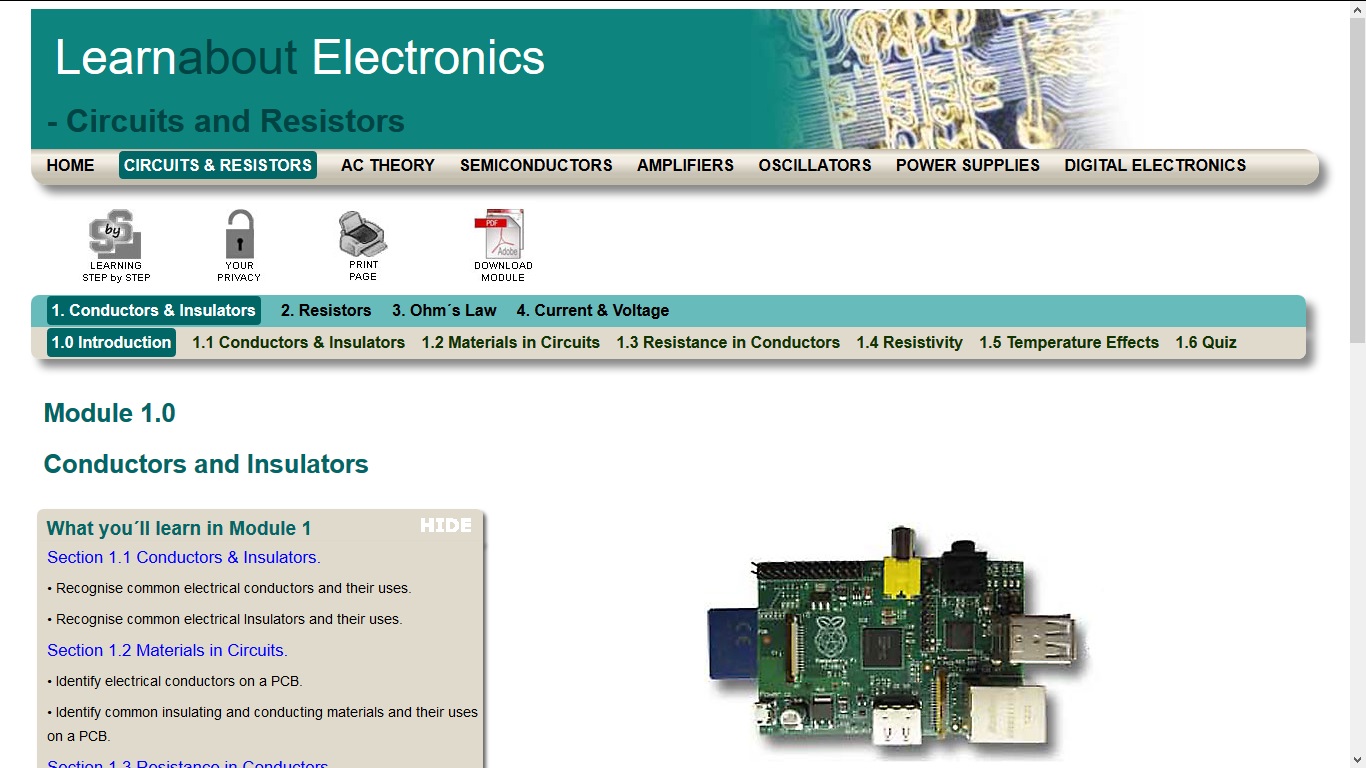 LearnAbout Electronics banana-soft.com