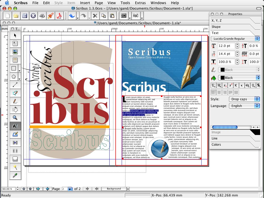 scribus manual pdf