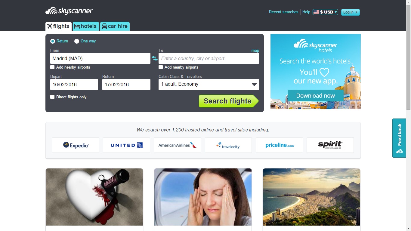 Skyscanner banana-soft.com