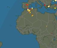 lightning strikes in real time