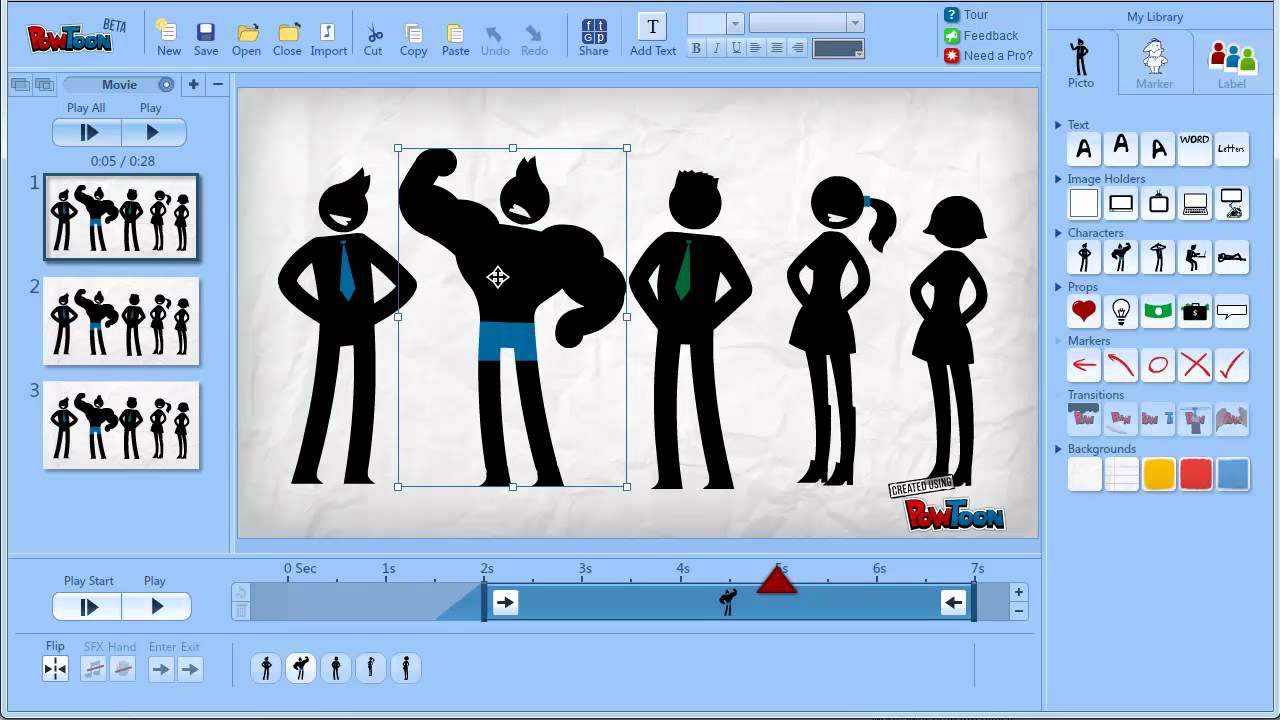 powtoon animation presentation software free download